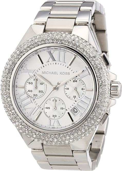 michael kors montre argent|Michael Kors watch for female.